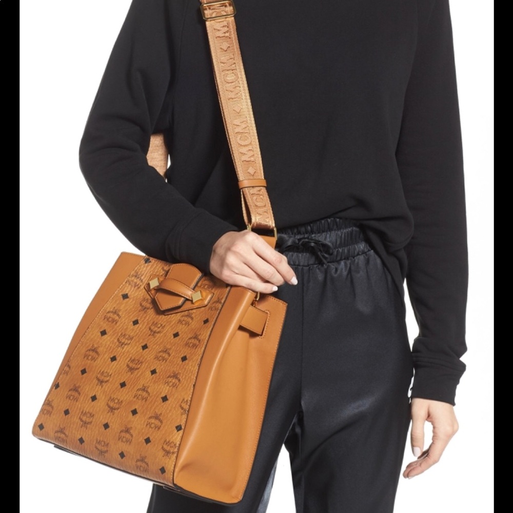 Authentic MCM visetos tote - Picture 12 of 12